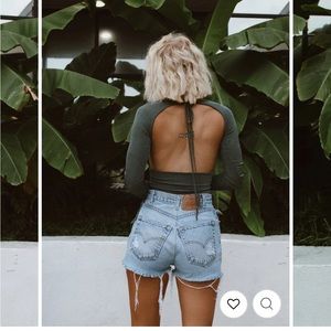 Nala Emerald Crop Top